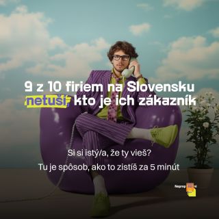 90 % firiem robí marketing naslepo. Pretože nepoznajú svojho zákazníka. A ak si úprimný, možno aj ty len tipuješ, kto je...